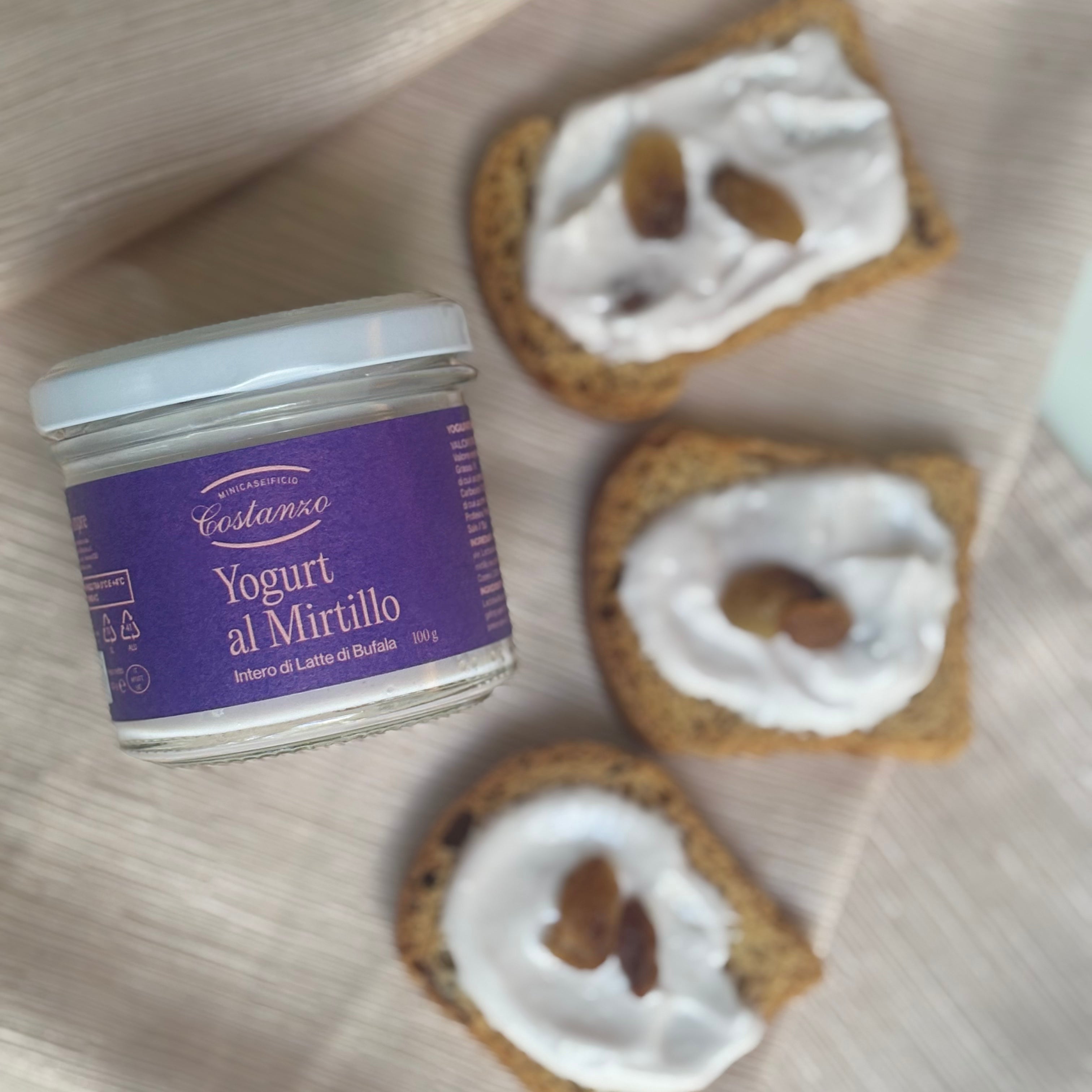 Yogurt al Mirtillo Costanzo gr 100