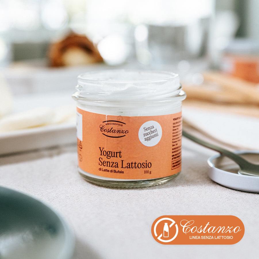 Yogurt di Latte di Bufala senza lattosio Costanzo gr 100
