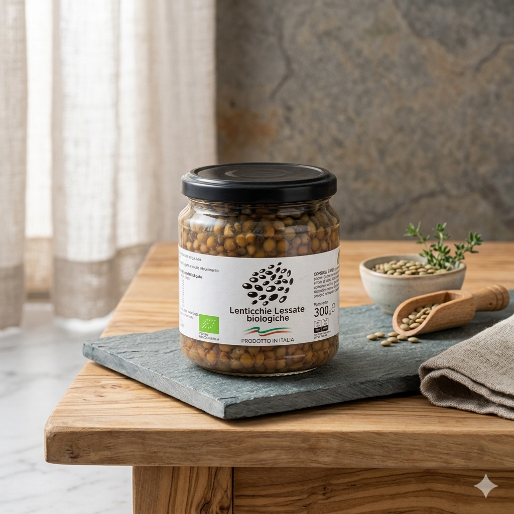 Lenticchie Lessate Bio Naturale gr 280