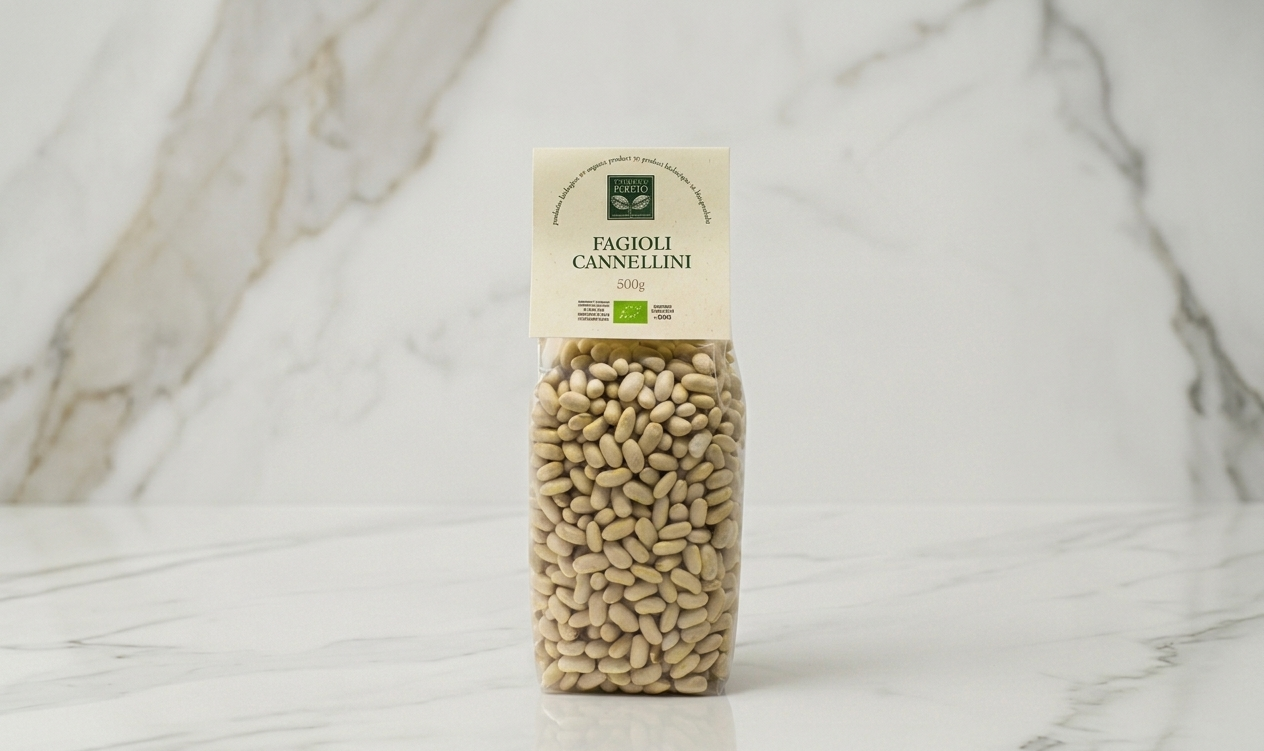 Bio-Cannellini-Bohnen 500 g - Azienda Agricola Biologica Podereeto