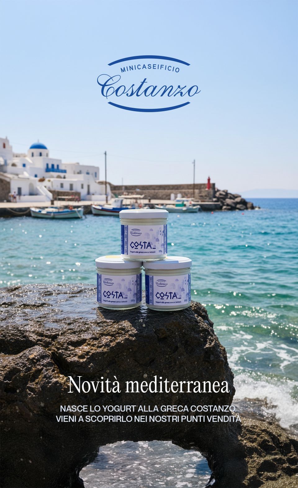 Yogurt alla Greca Senza Lattosio Costanzo gr 100
