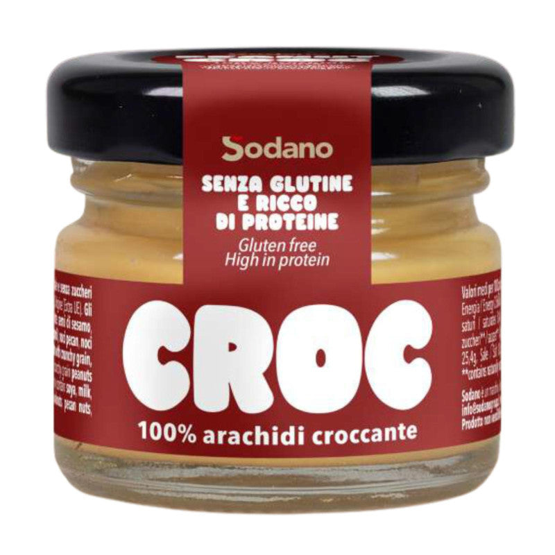 Sodano - Crema d'arachidi croccante Peanut Gnam Croc