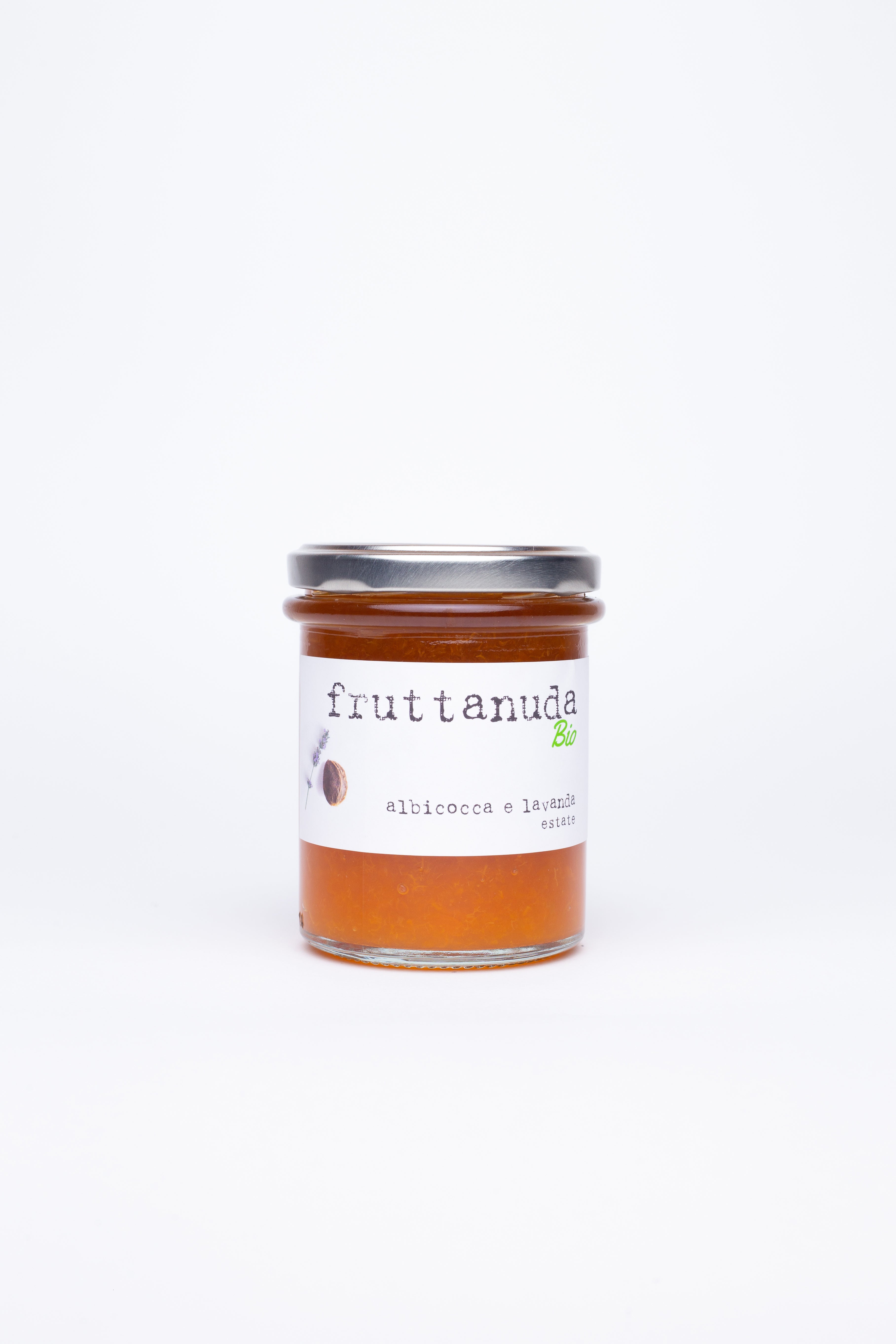 Bio-Aprikosen-Lavendel-Konfitüre extra gr - 230 - Az. Fruttanuda