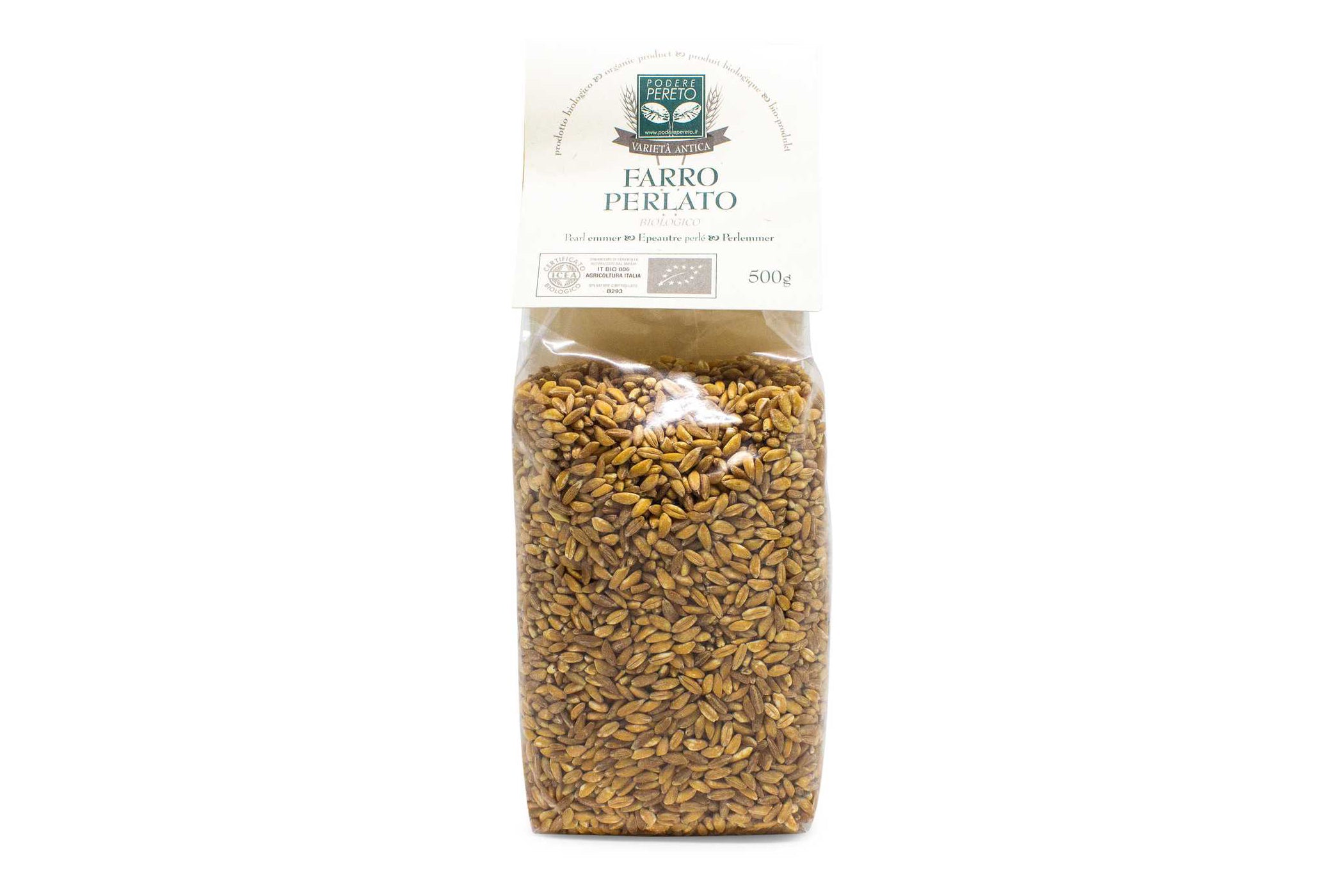 Bio-Perlendinkel 500 g - Bio-Bauernhof Podereeto