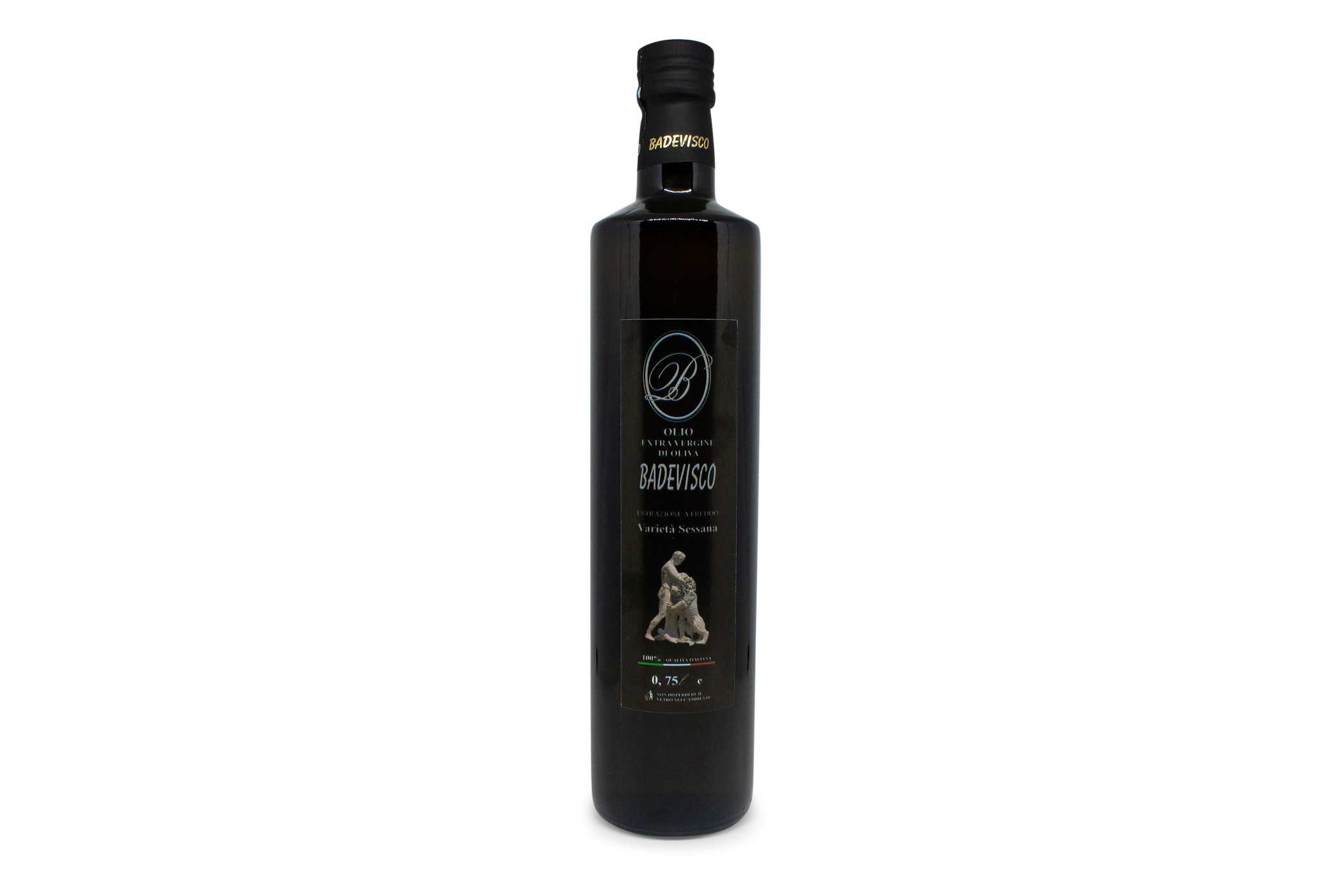 Olio extravergine di oliva varieta' sessana da 5 lt - badevisco