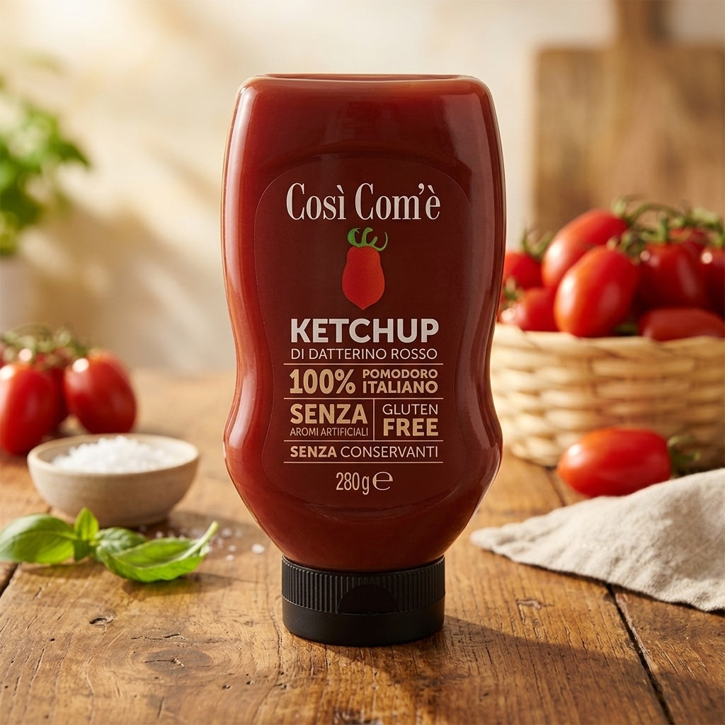 Ketchup Rosso 280 gr Così Com’è