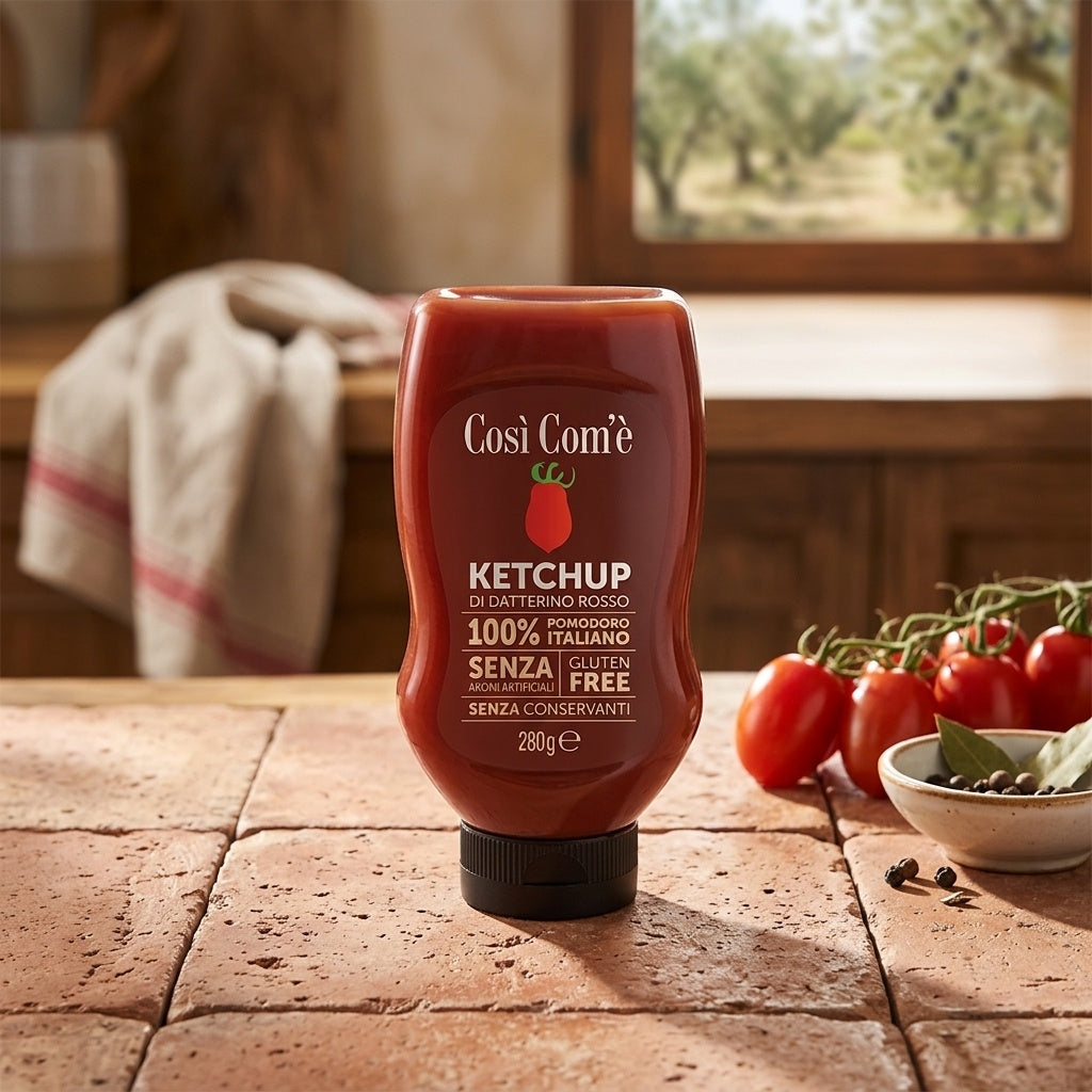 Ketchup Rosso 280 gr Così Com’è