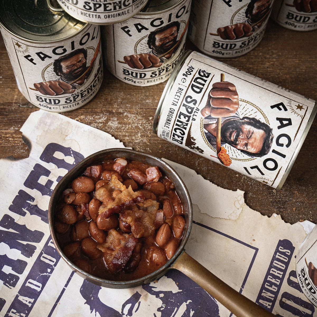Fagioli Alla Bud Spencer Ricetta Originale 400 gr