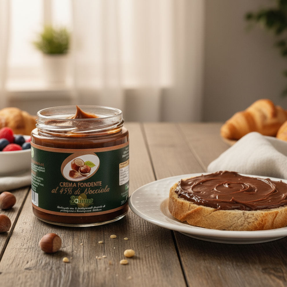 Sodano - Crema di nocciole fondente