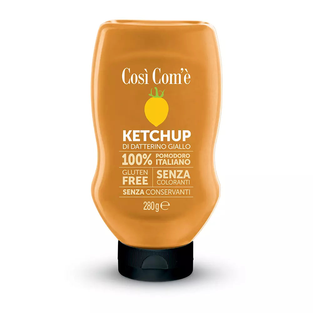 Ketchup di Datterino Giallo 280 gr Così Com’è