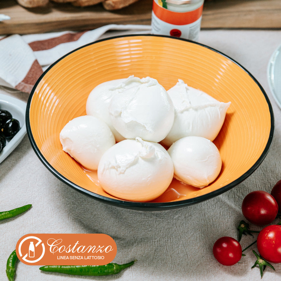 Mozzarella Costanzo con latte di Bufala senza lattosio