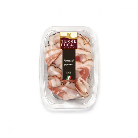Pancetta Al Pepe Nero 50 g Terre Ducali