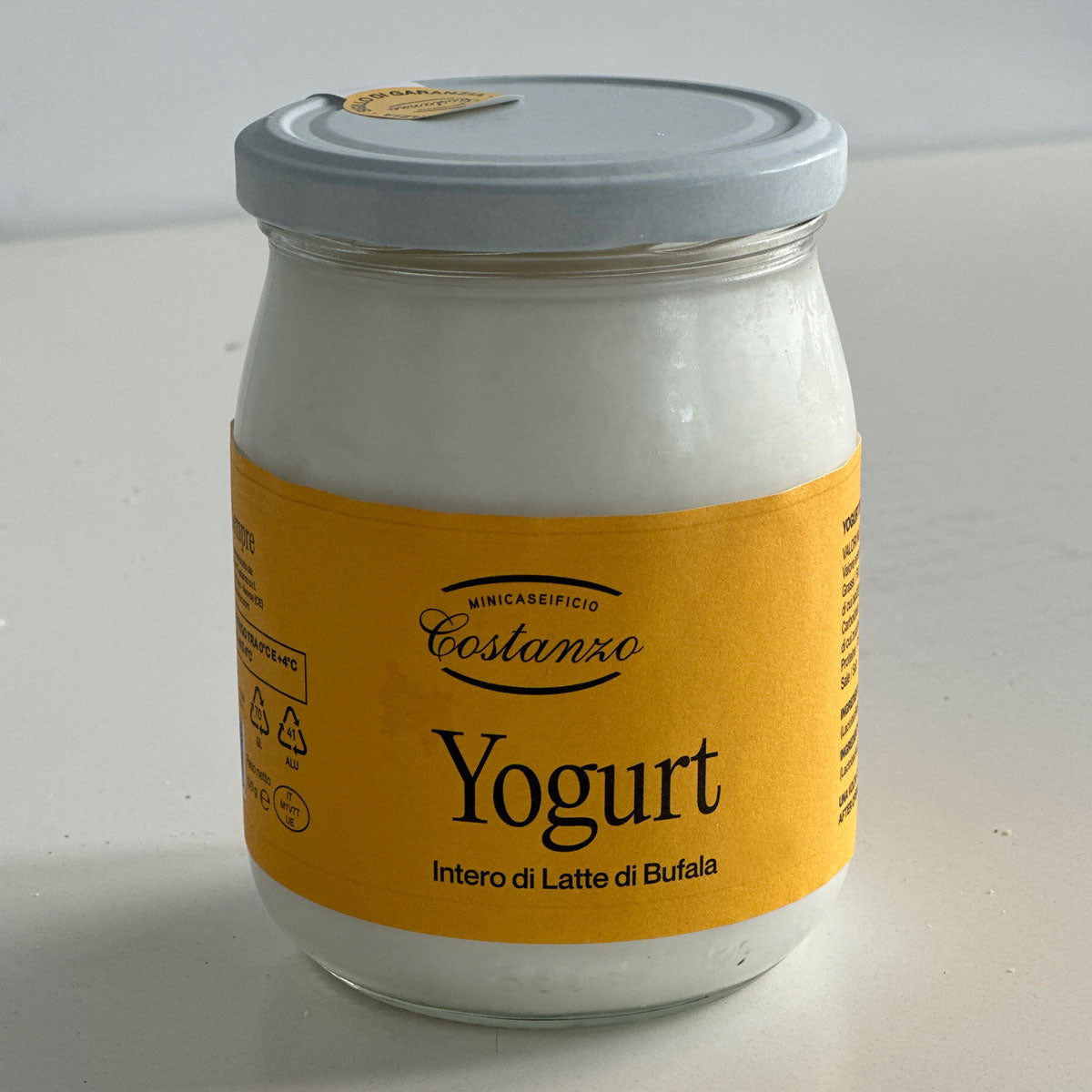 Yogurt di Latte di Bufala Costanzo - VASO DA 1 KG