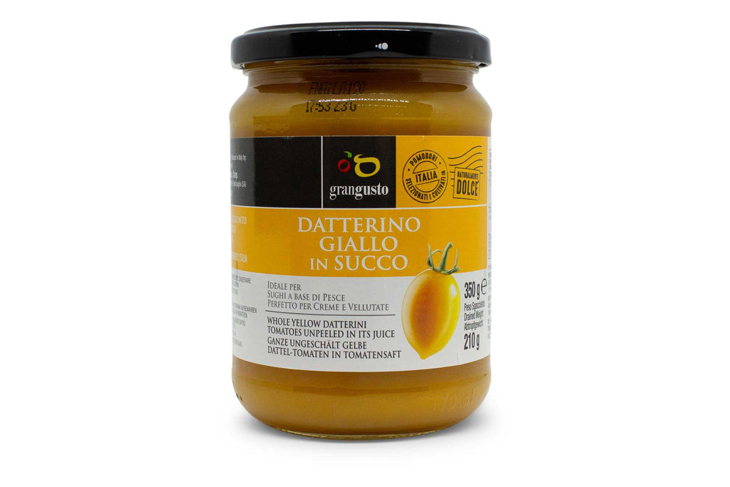 Datterino giallo in succo da 350 g - Grangusto
