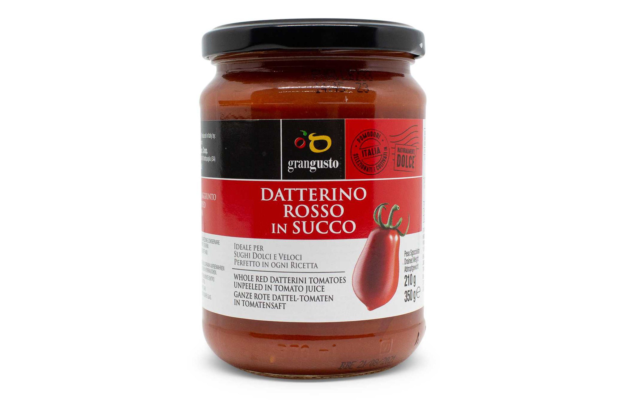 Datterino rosso in succo da 350 g - Grangusto