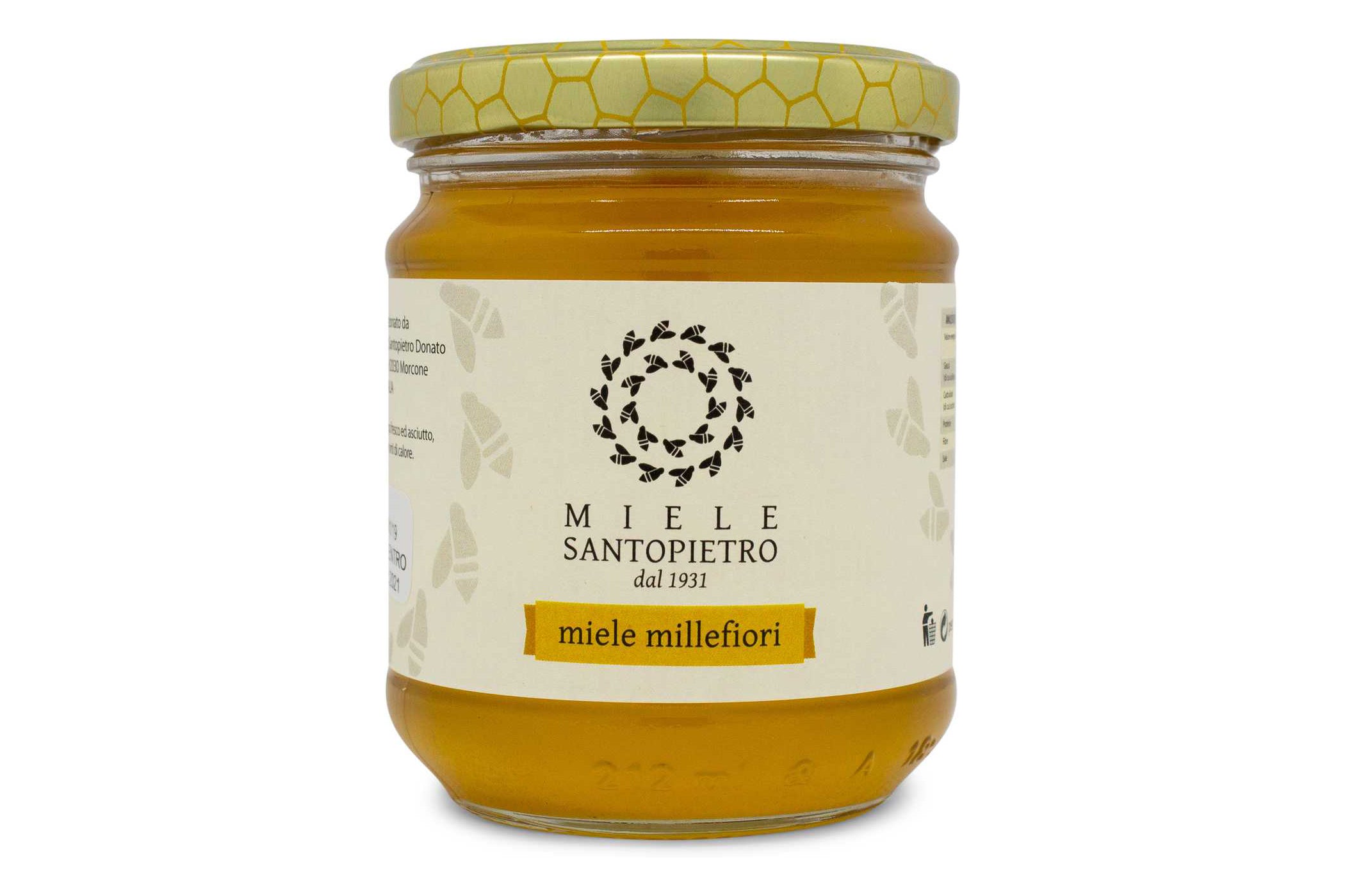 Miele millefiori da 250 g - Santopietro